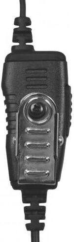 1-Wire Earhook Inline PTT for Vertex Standard EVX-S24 Two-Way Radios in Saudi Arabia
