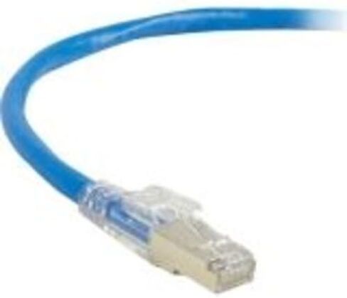 Black Box Cat6a 650-MHz قفل كبل التصحيح Snagless U/FTP CM PVC BL 5FT-C6APC80S-BL-05 in Kuwait