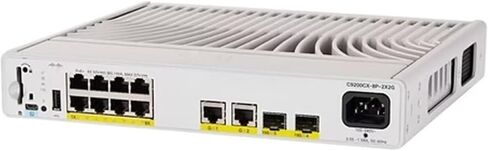 C9200CX-8P-2X2G-E CATALYST 9200CX 8-PORT 1G ، 2X10G و 2X1G ، POE+، مفتاح شبكات أساسيات (مختوم جديد) in Saudi Arabia