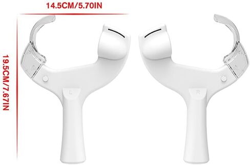 Table Tennis Adaptor for Oculus Quest 3 VR Controller, Table Tennis Paddle Grip Handle Compatible for Quest 3, Touch Controllers Table Tennis Racket for Quest 3 VR Gaming Accessories in Saudi Arabia