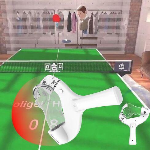 Table Tennis Adaptor for Oculus Quest 3 VR Controller, Table Tennis Paddle Grip Handle Compatible for Quest 3, Touch Controllers Table Tennis Racket for Quest 3 VR Gaming Accessories in Saudi Arabia