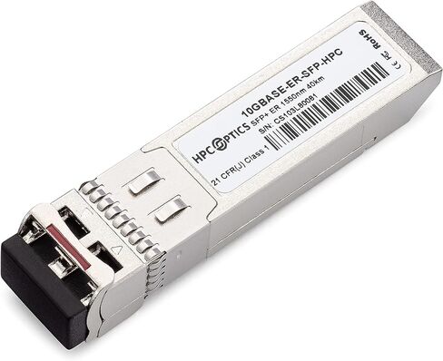 Compatible with Brocade 10G-SFPP-ER 10GBASE-ER SFP+ Transceiver | 10G ER 40KM 1550NM 10G-SFPP-ER-HPC in Saudi Arabia