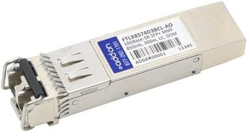 AddOn Finisar FTLX8574D3BCL Compatible TAA Compliant 10GBase-SR SFP+ Transceiver (MMF, 850nm, 300m, LC, DOM) in Saudi Arabia