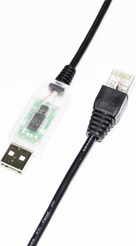FT232RL USB to RJ45 RS485 Converter Serial Communication Cable for PRONET/ED3M/ED3L/ED3S/ETS SERVO Drive to PC(5 metre) in Saudi Arabia