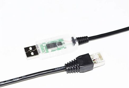 FT232RL USB إلى RJ45 RS485 كابل الاتصال التسلسلي لـ pronet/ed3m/ed3l/ed3s/ets servo محرك الأقراص (5 متر) in Saudi Arabia