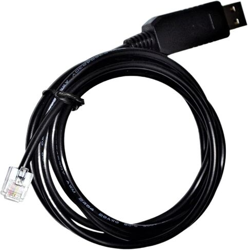 FT232RL RS485 RJ11 to USB 6P4C Adapter Console Cable for VFD Series AC Motor Driver Communication KABLE to PC(3 metre) in Saudi Arabia