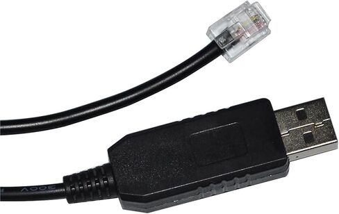 FT232RL RS485 RJ11 to USB 6P4C Adapter Console Cable for VFD Series AC Motor Driver Communication KABLE to PC(3 metre) in Saudi Arabia