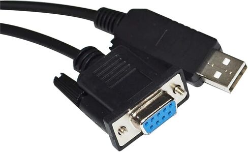FT232RL CHIP USB to D-SUB 9PIN DB9 Female Adapter RS232 Converter Serial Communication Cable for 817 CLM to PC(1.8m) in Saudi Arabia