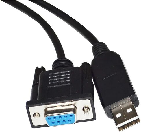 FT232RL CHIP USB to D-SUB 9PIN DB9 Female Adapter RS232 Converter Serial Communication Cable for 817 CLM to PC(1.8m) in Saudi Arabia