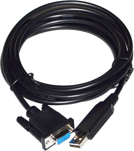 FT232RL CHIP USB to D-SUB 9PIN DB9 Female Adapter RS232 Converter Serial Communication Cable for 817 CLM to PC(1.8m) in Saudi Arabia