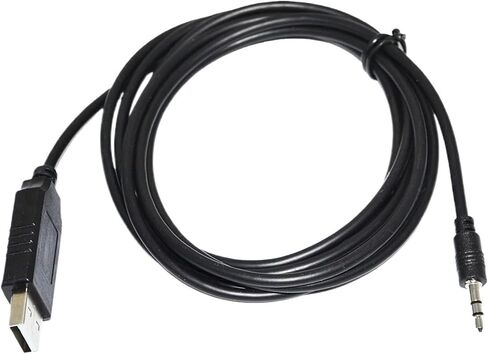 USB PG-4W Programming Cable for TH-D7 TH-D7A TH-D7A(G) TH-D7E TH-D7E(G) to PC with USB RS232 to 2.5MM TRS Jack(3.6m,FTDI FT232RL CHIP) in Saudi Arabia