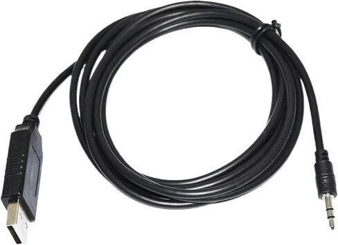 USB PG-4W Programming Cable for TH-D7 TH-D7A TH-D7A(G) TH-D7E TH-D7E(G) to PC with USB RS232 to 2.5MM TRS Jack(3.6m,FTDI FT232RL CHIP) in Saudi Arabia