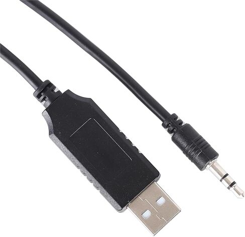 USB PG-4W Programming Cable for TH-D7 TH-D7A TH-D7A(G) TH-D7E TH-D7E(G) to PC with USB RS232 to 2.5MM TRS Jack(3.6m,FTDI FT232RL CHIP) in Saudi Arabia
