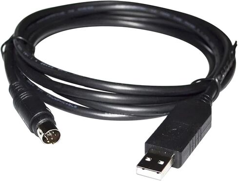 FT232RL USB إلى MINI DIN 8P MD8 ADAPTER RS232 كابل التسلسلي لـ KORG X5 (D) MIDI Music Synthesizer لاستضافة المنفذ AG-001 للكمبيوتر (3 متر) in Saudi Arabia