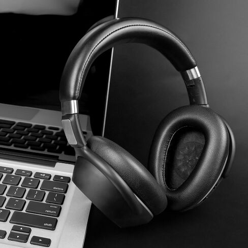 Soulwit Lambskin Earpads استبدال Sennheiser PXC480 ، PXC550 ، PXC 550 -II ، MB660 UC ، MB 660 MC ، وسائد منصات الأذن لـ EPOs Adapt 660 ، مع رغوة عزل الضوضاء - أسود - أسود. in Saudi Arabia