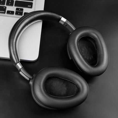 Soulwit Lambskin Earpads استبدال Sennheiser PXC480 ، PXC550 ، PXC 550 -II ، MB660 UC ، MB 660 MC ، وسائد منصات الأذن لـ EPOs Adapt 660 ، مع رغوة عزل الضوضاء - أسود - أسود. in Saudi Arabia