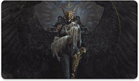 Paramint Cold of Eternity (مخيطة) - مفرش لعب MTG من Anato Finnstark، LOTR Lord of The Rings - متوافق مع مفرش اللعب Magic The Gathering - Play MTG، YuGiOh، TCG - تصميمات فنية أصلية لبساط اللعب in Saudi Arabia