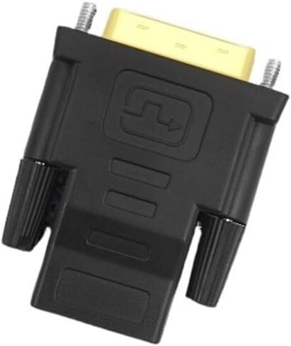 DVI to HDTV Connector Converter 1080p 24K PL-AUG DVI إلى محول كابل HDMI-CompatiBL لـ M> oni> tor hdtv pc p ؛ s/4 in Saudi Arabia