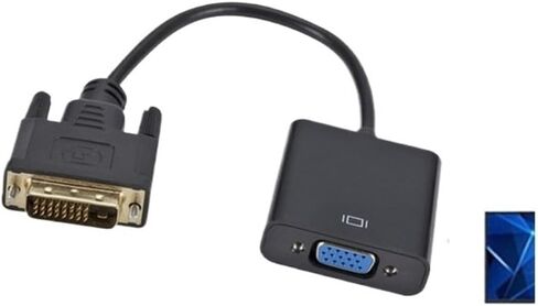 LCCKAA DVI إلى محول DVI-D Male 24+1 PIN إلى محول أنثى HD 1080P CALLEDER in Saudi Arabia