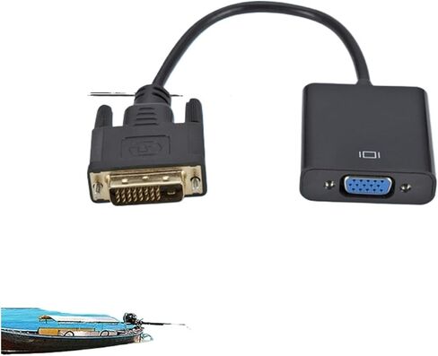 LCCKAA DVI إلى محول DVI-D Male 24+1 PIN إلى محول أنثى HD 1080P CALLEDER in Saudi Arabia