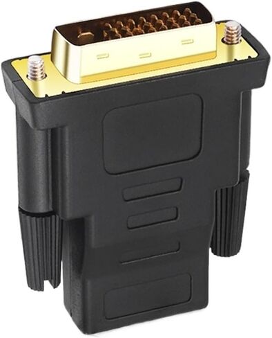 DVI to HDTV Connector Converter 1080p 24K PL-AUG DVI إلى محول كابل HDMI-CompatiBL لـ M> oni> tor hdtv pc p ؛ s/4 in Kuwait