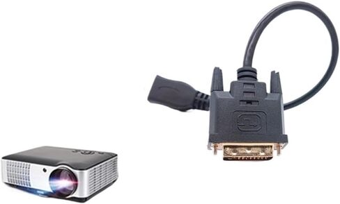 عرض DVI إلى كابل HDMI الذكور للإناث كابل محول عالي الدقة الكابل ثنائي الاتجاه الكابل القصير HDMI إلى DVI24 in Saudi Arabia
