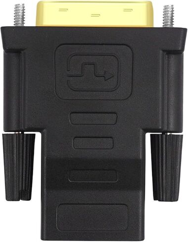 DVI to HDMI-Compatible Adapter 1080P Male to Female Video Converter DVI to HDMI-Compatibl Cable Converter for PC HDTV Projector in Saudi Arabia
