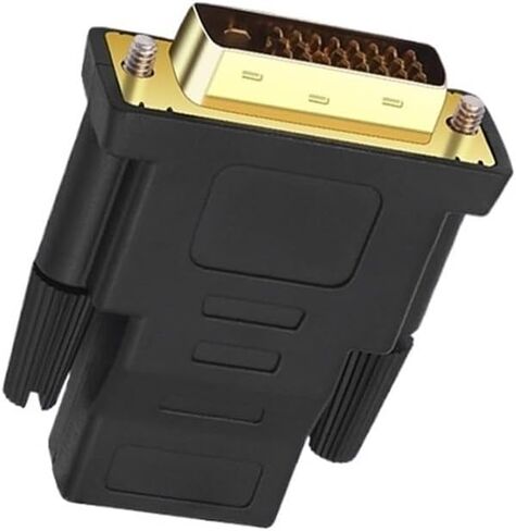 DVI to HDMI-Compatible Adapter 1080P Male to Female Video Converter DVI to HDMI-Compatibl Cable Converter for PC HDTV Projector in Saudi Arabia