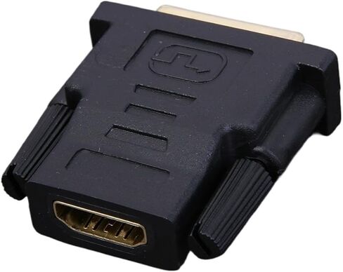 DVI 24+1 PIN إلى محول الكابلات المتوافق مع HDMI مطلي PL-AUG DVI بتحويل محول تحويل HD لجهاز عرض PC HDTV in Saudi Arabia