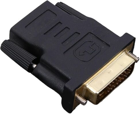 DVI 24+1 PIN إلى محول الكابلات المتوافق مع HDMI مطلي PL-AUG DVI بتحويل محول تحويل HD لجهاز عرض PC HDTV in Saudi Arabia