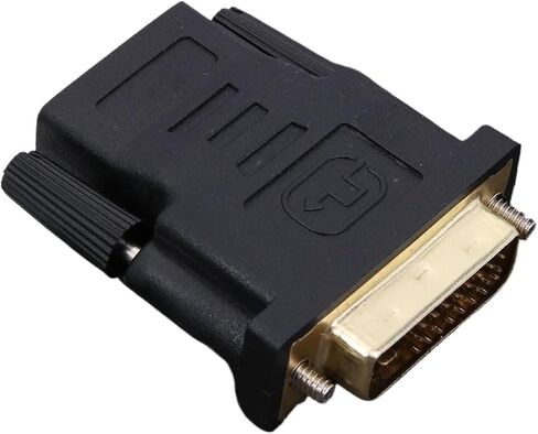 DVI 24+1 PIN إلى محول الكابلات المتوافق مع HDMI مطلي PL-AUG DVI بتحويل محول تحويل HD لجهاز عرض PC HDTV in Saudi Arabia