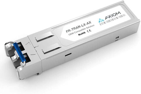 Axiom Memory - FR-TRAN-SX-AX - SFP (Mini-Gbic) Transceiver Module (Equivalent to: Fortinet FR-Tran-SX) - GigE - 1000Base-SX - LC Multi-Mode - Up to 1800 ft - 850 Nm in Saudi Arabia