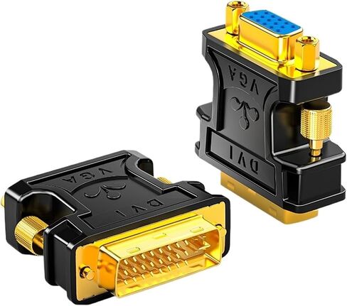 Samzhe 24+5 DVI-I ذكر إلى محول فيديو أنثى HDMI HDTV LCD Moniator Adapter DVI إلى جهاز الكمبيوتر اللوحي (HDMI إلى DVI أنثى) in Saudi Arabia