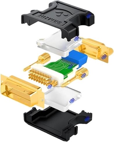 Samzhe 24+5 DVI-I ذكر إلى محول فيديو أنثى HDMI HDTV LCD Moniator Adapter DVI إلى جهاز الكمبيوتر اللوحي (HDMI إلى DVI أنثى) in Saudi Arabia
