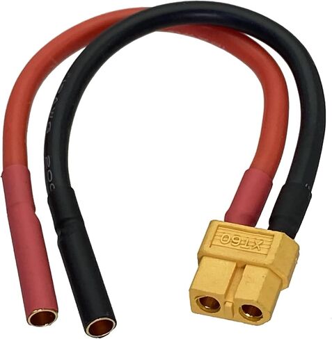 XT60 Female to 4mm Female Cable Adapter in Saudi Arabia