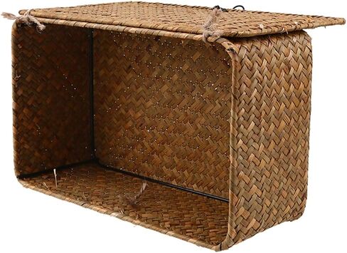 Suit Large Shelf Office Desk Baskets for Desktop Storage Basket Shelf Basket Panties Small Basket Toilet Paper Handle Baby Wooden Woven Baskets for Storage with Lid in Saudi Arabia