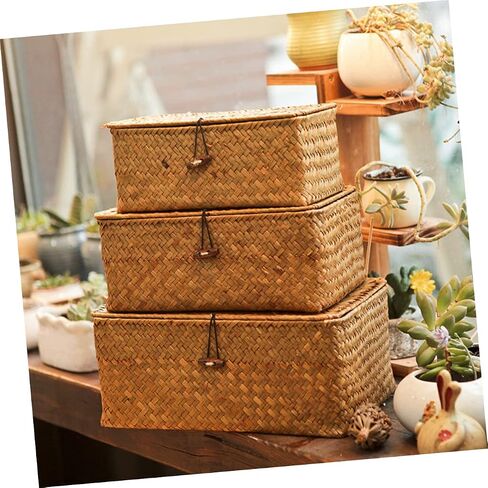 Suit Large Shelf Office Desk Baskets for Desktop Storage Basket Shelf Basket Panties Small Basket Toilet Paper Handle Baby Wooden Woven Baskets for Storage with Lid in Saudi Arabia