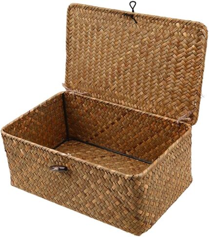 Suit Large Shelf Office Desk Baskets for Desktop Storage Basket Shelf Basket Panties Small Basket Toilet Paper Handle Baby Wooden Woven Baskets for Storage with Lid in Saudi Arabia