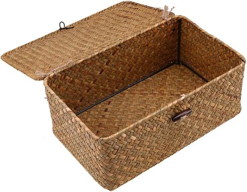 Suit Large Shelf Office Desk Baskets for Desktop Storage Basket Shelf Basket Panties Small Basket Toilet Paper Handle Baby Wooden Woven Baskets for Storage with Lid in Saudi Arabia