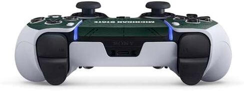 Skinit Skinit Gaming Gaming Skiner مع PS5 DualSense Edge Pro Controller - تصميم رسائل MSU المرخصة من جامعة ولاية ميشيغان المرخصة رسميًا in Saudi Arabia