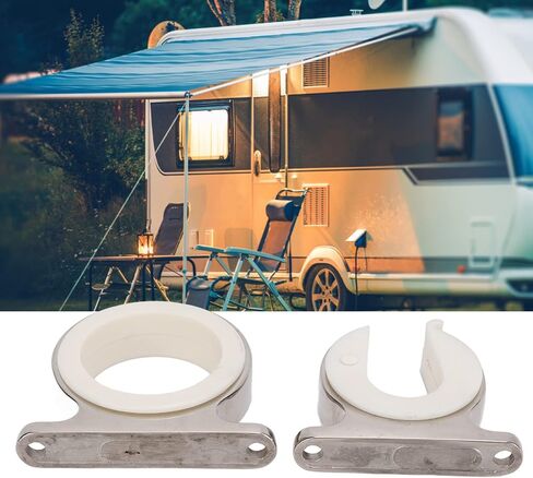 Pilipane Fishing Rod Holder, 316 Stainless Steel Horizontal Fishing Rod Rack and Multiple Rod Holder for Marine Automobile Truck RV, Rod Holder Storage Universal in Saudi Arabia