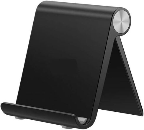 حامل الهاتف المحمول الهرمي - 3 حامل سطح المكتب للزاوية المائل ، Dock Cradle مناسبة لجميع الهواتف المحمولة - متوافق مع عرض 4 "-10" (حامل الهاتف المحمول العالمي) in Saudi Arabia