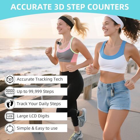 عداد الخطى البسيط للمشي ، تعقب الخطوة الدقيقة مع Carabiner ، عداد خطوة ثلاثية الأبعاد للرجال كبار السن من الرجال ، تعقب الخطوة الدقيقة مع كارابينر in Saudi Arabia