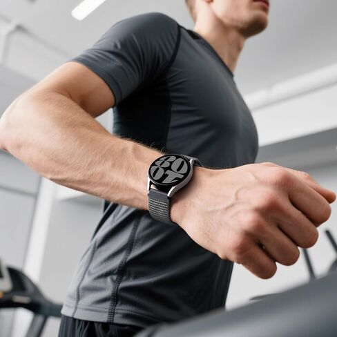 Daqin 22mm 20mm 18mm Quick Release Band متوافق مع Garmin Venu 3 2/Forerunner 255 265 955/vivoactive 5 6 4 3 ، أحزمة ساعة نايلون ، استبدال الرياضة القابلة للتعديل لـ Samsung Galaxy Watch 7 6 5 4/3 45 ملم/Galaxy Watch النساء ، 3 عبوات ، 3 عبوات ، in Kuwait