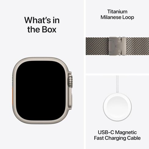 Apple Watch Ultra 3 [GPS + Cellular 49mm] Running & Multisport Smartwatch w/regged Titanium Case w/Black Ocean Band. اتصالات الأقمار الصناعية ، تتبع الصحة واللياقة المتقدمة in Saudi Arabia
