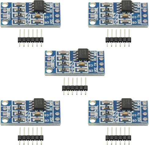 5Pcs TJA1050 CAN Bus Transceiver Module Controller Interface Module Bus Driver Interface Module Compatible with for Arduino ESP32 STM Raspberry Pi in Saudi Arabia