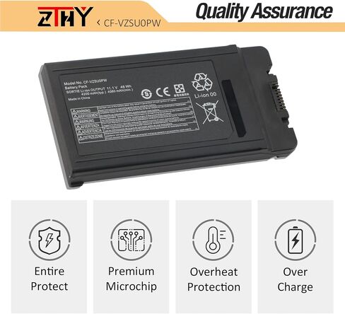 CF-VZSU0PW CF-VZSU0PR استبدال بطارية PANASONIC THESTBOOK CF-54 MK1 MK2 MK3 14 بوصة MOPPLIM CF-VZSU0PJS CF-VZSU0GJ CF-VZSU0KR 46WH 4200MAH in Kuwait