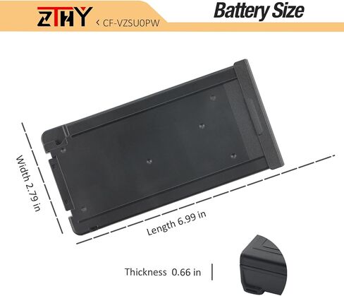 CF-VZSU0PW CF-VZSU0PR استبدال بطارية PANASONIC THESTBOOK CF-54 MK1 MK2 MK3 14 بوصة MOPPLIM CF-VZSU0PJS CF-VZSU0GJ CF-VZSU0KR 46WH 4200MAH in Kuwait