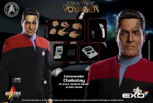 Star Trek: تمثال Voyager 1/6 Commander Chakotay 30 سم in Saudi Arabia