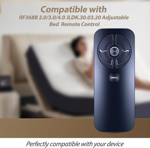 New Replacement RF399A/RF368B Ease Ergo 2.0/3.0/4.0 Remote Control Compatible with Tempurpedic/Sealy Adjustable Bed Base JLDK.30.03.20 in Saudi Arabia